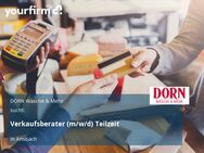 Verkaufsberater (m/w/d) Teilzeit - Ansbach