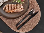 aida RAW Steakbesteck RAW (8-tlg), 4 Personen, Edelstahl, PVD-beschichtete Oberfläche
