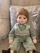 Porzellan Puppe Nr. 10 im Vintage Look (Antik-Optik) in 83026