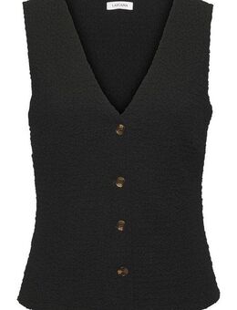 LASCANA Tanktop mit V-Ausschnitt, Sommertop, modische Strukturware