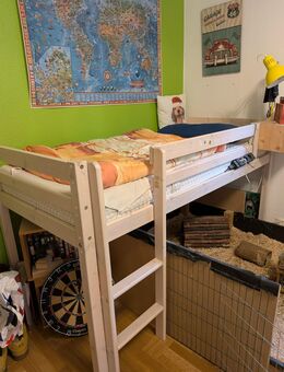 Kinderbett, Paidi, Hochbett mit Rutsche - Zwingenberg (Hessen)