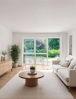 Attraktive Gartenwohnung mit variablen Grundriss­möglichkeiten in ruhiger Toplage am Schlosspark - München