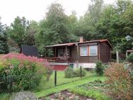 Wochenend- und Ferienhausgrundstück mit Bungalow, Finnhütte und Gerätehaus - Georgenthal