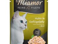 Sparpaket Miamor Feine Filets 24 x 100 g - Huhn in Geflügeljelly