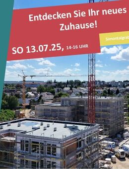 2-ZIMMER ETW IM 1. OG MIT BALKON - "WOHNEN IM PARK" IN LANGENAU - D07 - Langenau