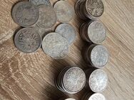 91 Silbermünzen , 1RM großer Adler + 9x kleiner Adler - Bad Elster
