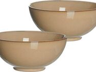 Ritzenhoff & Breker Schale Puebla, Steinzeug, (Set, 2-tlg), Buddha-Bowls, Ø 17,5 cm