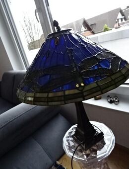 Tiffanylampe in blau Tischlampe - Bonn