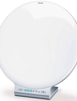 BEURER Tageslichtlampe TL 100 mit 10.000 Lux Lichtstärke bei 10 cm Abstand, Dimmfunktion, LED fest integriert, Farbwechsler, Stimmungslicht mit Farbwechselfunktion, Timer, Dimmer, Medizinprodukt