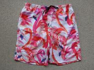 Belongtu Flamingo Boardshorts Badeshorts Badehose pink weiß L - Niddatal