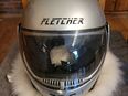 Integralhelm von Fletcher, Silber, Unfallfrei, Gr. 57/58, 1450 gr., gebraucht in 45257