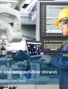 Maschinen- und Anlagenführer (m/w/d) - Dissen (Teutoburger Wald)