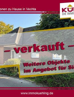 In Kürze bezugsfrei! Raumwunder! Bungalow mit Einliegerwohnung und Ausbaureserve im Dachgeschoss - Essen (Oldenburg)