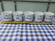 Gebrauchte Gewürztöpfchen "Indisch blau" - Gera