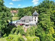 Prachtvolle Villa mit Weserblick auf weitläufigem und sichtgeschützten Grundstück - Bad Karlshafen