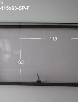 Wilk-Wohnwagenfenster Roxite 94 D399 Polyplastic ca 115 x 63 gebr. (Roxite 94 D399) zB 540/545 BJ89/90 - Sonderpreis - Schotten Zentrum