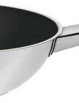 RÖSLE Wok MOMENTS, Edelstahl 18/10, Antihaftversiegelung ProPlex, spülmaschinengeeignet, Ø28cm, Induktion