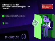 Mitarbeiter für den Software-Support Energie / TGA (m/w/d) - Köln