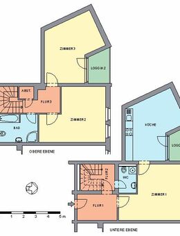 schöne Maisonettewohnung im Herzen der Innenstadt - Zwickau
