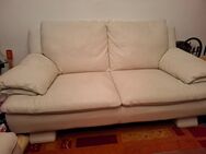 gut erhaltene Leder Couch - Velbert