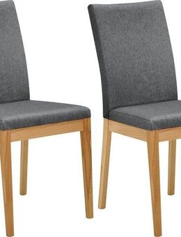 massivline&more Stuhl Roberto (Set, 2 St), Gestell aus Massivholz