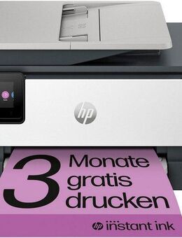 HP OfficeJet Pro 8122e Multifunktionsdrucker, (Bluetooth, LAN (Ethernet), WLAN (Wi-Fi), Wi-Fi Direct, 3 Monate gratis Drucken mit HP Instant Ink inklusive)