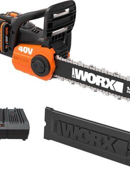Worx Akku-Kettensäge WG384E, 35 cm Schwertlänge, inkl. Akku und Ladegerät