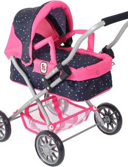 CHIC2000 Puppenwagen Smarty, Mini-Kuschelwagen, mit herausnehmbarer Tragetasche