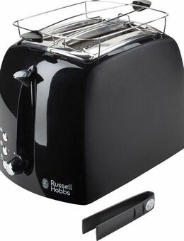 RUSSELL HOBBS Toaster 22601-56 Textures Plus, 2 kurze Schlitze, für 2 Scheiben, 850 W