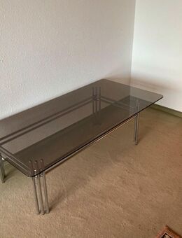 Design Glastisch, Couchtisch, Tisch, Vintage - Owingen