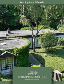 Wohnen im Musikerviertel! Stilvoller Architekten-Bungalow mit 1.670m² Traumgrundstück und Tiefgarage - Krefeld