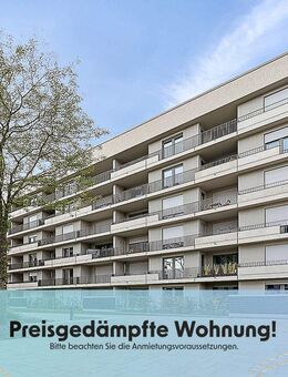 Erstbezug! 3-Zimmer-Wohnung mit großer Terrasse und zwei Bädern (mietpreisgedämpft) - Düsseldorf