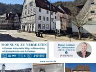 Maisonette-Wohnung, 4 Zimmer, ca. 87 m² Wohnfl., mitten am Dorfplatz von Neuenbürg! - Neuenbürg