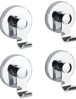 WENKO Wandhaken Irun, (Set, 4-St), Befestigen ohne bohren