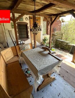 Großes Gartengrundstück mit massivem Gartenhaus - Bad Blankenburg