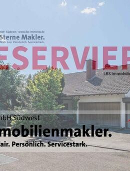 Raum für Visionen: Einfamilienhaus mit Einliegerwohnung in begehrter Lage - Singen (Hohentwiel)