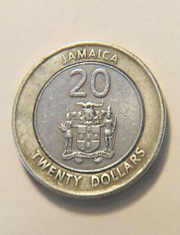 20 Dollars Münze, Jamaica 2001 - Dresden
