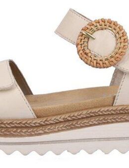 Remonte Keilsandalette, Sommerschuh, Riemchensandale mit praktischem Klettverschlüssen