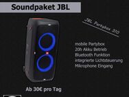 [VERMIETUNG] JBL Partybox 310 / Akku Sound Eventbox - Magdeburg