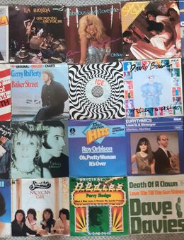 20  Stück Vinyl 7“ Oldie - Singles 60er, 70er & 80er Jahre - Düren