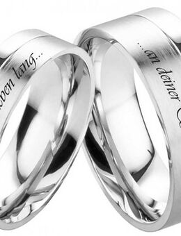 Partnerringe Edelstahl PE304 - Aholming