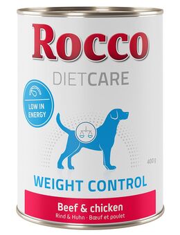 Rocco Diet Care 6 x 400 g zum Probierpreis! - Weight Control Rind & Huhn