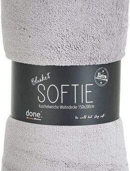 Wohndecke Softie, done.®, Extra weiche Wohndecke aus softigem Teddy-Stoff, Kuscheldecke