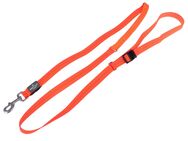 Nomad Tales Spirit USB LED Joggingleine orange - 180 - 250 cm lang, 25 mm breit
