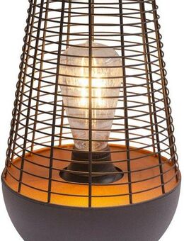 näve Gartenleuchte Balumo, Timerfunktion, LED fest integriert, Warmweiß, incl. Timer (6h an und 18h aus),Material: Eisen,incl. Schiebeschalter