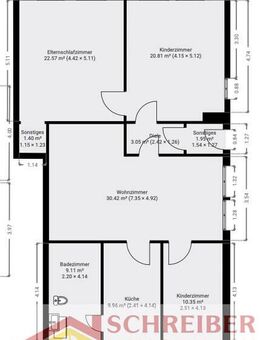 4 ZKB Wohnung mit Garten, zentral in Bad Laasphe zu vermieten - Bad Laasphe
