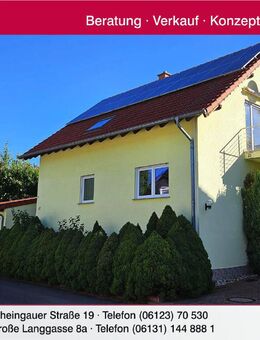 Freistehendes, massiv gebautes Einfamilienhaus mit Blick in schöner Lage von Nieder-Olm - Nieder-Olm