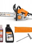 Stihl MS 212 Kettensäge Benzinkettensäge XXL Starter Set mit Öl in 42105