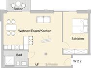 Ansprechende Wohnanlage im Nürnberger Norden: Kernsanierte 2-Zimmer-ETW mit Balkon! - Nürnberg