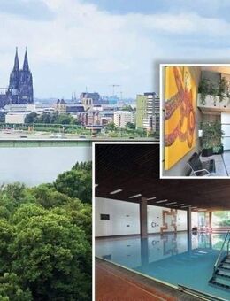 Colonia-Tower 3 Zi-Whg. Nord-Ost-Richtung mit Rheinblick - Köln